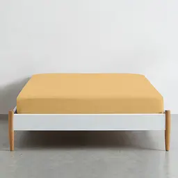 Дитяча постільна білизна в ліжечко SHEEPS CS9, жовтий (SheepYellowGreyBeige_Honey11_140) - мініатюра 6
