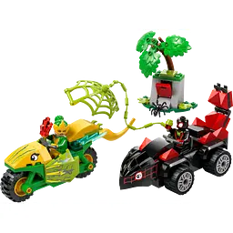 Конструктор LEGO Marvel Перегони на електромобілях з динозаврами, 124 деталі (11198) - мініатюра 3