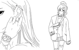 Розмальовка Жорж #girls#fashion#manga (Z101067У) - мініатюра 4