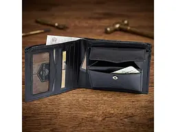 Чоловіче портмоне 2337N Чорне 13x10 см TONY PEROTTI acs0032476 - мініатюра 5