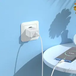 Зарядний пристрій HOCO CS11A USB + cable USB to USB-C white (6942007603614) - мініатюра 4