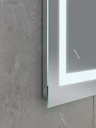 Дзеркало Mixxus Warm MR02-100x60 (годинник, LED-підсвічування, антизапотівання) (MI6003) - мініатюра 6