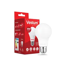 Лампочка Vestum A60 10W 4100K 220V E27 (1-VS-1105) - мініатюра 2