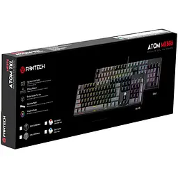 Клавіатура Fantech ATOM MK886 Blue Switch Gray (MK886BL) [115623] - мініатюра 4