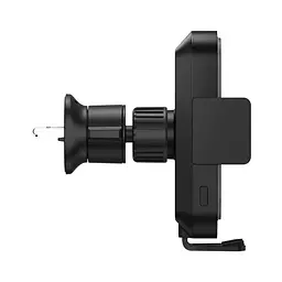 Автомобільний тримач холдер із БЗУ Baseus Halo Electric Wireless Charging Car Mount 15W SUDD000001 Black - мініатюра 3