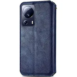 Чохол-книжка GETMAN Cubic Cover Case для Xiaomi Redmi Note 12 4G Blue [85857] - мініатюра 2