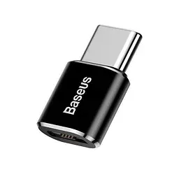 Переходник BASEUS mini Micro USB to Type-C 2.4A (CAMOTG-01) - мініатюра 2