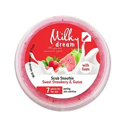 Скраб-смузі для тіла пінний Milky Dream Sweet Strawberry & Guava 140 г