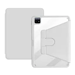 Чохол TPUCristal Pen holder 360 для Xiaomi Pad 6 / 6 Pro 11 2023 Сірий - мініатюра 2