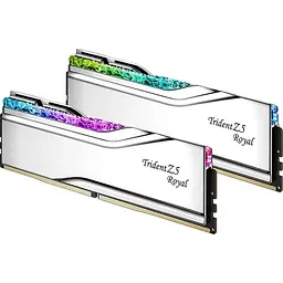 Модуль пам'яті DDR5 G.Skill Trident Z5 Royal 2x16GB 6000MHz Silver [F5-6000J2836G16GX2-TR5S] [148658] - мініатюра 2