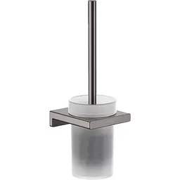 Йоржик для унітазу підвісний Hansgrohe AddStoris Brushed Black 41752340, Шліфований чорний хром