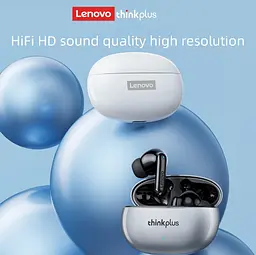 TWS-навушники Lenovo ThinkPlus XT88 white - мініатюра 3