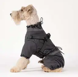 Теплий комбінезон для собак V.PET.B.R. Dog Apparel C837 Dark Grey, XL