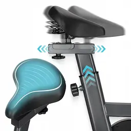 Велотренажер спінінговий (спінбайк) 4FIZJO Ultra SBIKE02 Black/Blue (P-5905973401647) - мініатюра 3