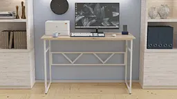 Комп'ютерний стіл Ferrum-decor Раян 75x120x60 білий ДСП Дуб Артізан 16мм (FRD-101134) - мініатюра 7