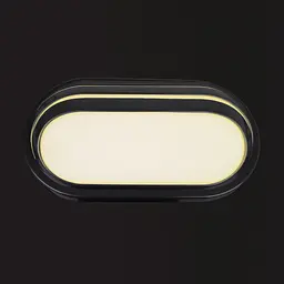 Настінний Світильник Brille AL-14/20W NW IP54 BK - мініатюра 2