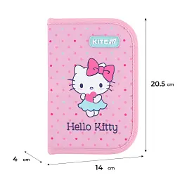 Пенал без наповнення Kite Hello Kitty (HK26-622) - мініатюра 6