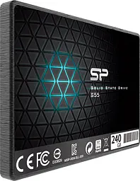 Накопичувач SSD Silicon Power Slim S55 2.5" SATAIII TLC 240GB (SP240GBSS3S55S25) - мініатюра 2