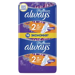 Прокладки гігієнічні Always Ultra Platinum Collection Normal Plus 16 шт. - мініатюра 4
