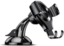 Автотримач Baseus Osculum Type Gravity Car Mount Black - мініатюра 5