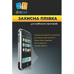 Захисна плівка Drobak універсальна 6" 123 х 91 clear (глянсова) 502605