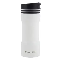 Термокухоль Kamille KM-2061 320 мл білий - мініатюра 3