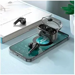 Навушники Hoco EW22 Cantante True Wireless ENC Noise Cancelling BT Headset чорні - мініатюра 4