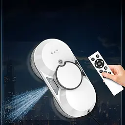 Робот для мийки окон DJET W24D з двухсторонним автоматическим распылителем води White - мініатюра 6