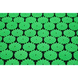 Килимок акупунктурний з валиком Cornix Classic Mat Аплікатор Кузнєцова XR-0110 Black/Green - мініатюра 2