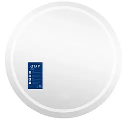 Дзеркало Qtap Mideya з LED-підсвічуванням Touch QT2078NCR8080W - мініатюра 3