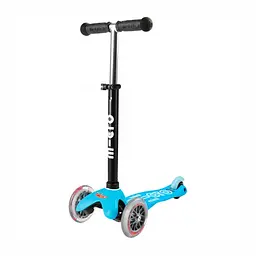Самокат Micro Mini2go Deluxe Plus блакитний (MMD034) - мініатюра 10