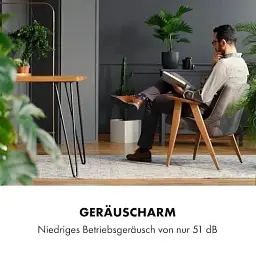 Мобільний вентилятор Klarstein Whirlwind 3 в 1 1600 м³/г 90 Вт (10029327) - мініатюра 4