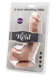 Реалістичний вібратор Get Real Toy Joy 23 см тілесний - мініатюра 2