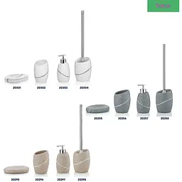 Йоржик для унітаза Kela Talus 45x11 см білий (20304) - мініатюра 5