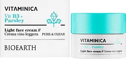 Крем для обличчя Bioearth Vitaminica Vit B3 + Parsley 50 мл - мініатюра 2