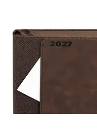 Щоденник 2027 А5 LEO Planner Nebraska датований коричневий (252767) - мініатюра 3