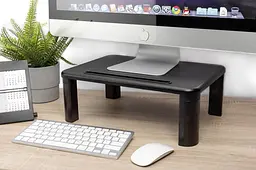 Digitus Підставка для монітора Ergonomic Monitor Riser, до 10кг, чорна - мініатюра 2
