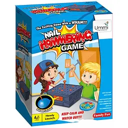 Настільна інтерактивна гра Ummi 707-88 Nail Hammering Game Blue