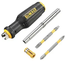 Викрутки FULL FIT 6 Way, з бітами 2 шт, руків'я двокомпонентне, 75мм DeWALT hoz0014172 - мініатюра 4