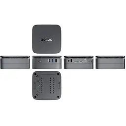 Міні-ПК Acepc PicoBox AK1 Plus / Intel Processor N150 / RAM 16GB / SSD 512GB / LAN / Wi-Fi / Bluetooth / Windows 11 Pro (Без ключа) / Сірий - мініатюра 5