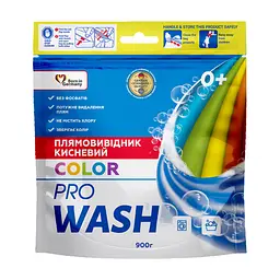 Средство для удаления пятен Pro Wash Color Кислородное 900 г (4262396145338)