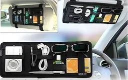 Автомобільний органайзер Grid-it! Organizer Vehicle Storage Багатофункціональний холдер на козирок авто ∙ Чорний - мініатюра 5