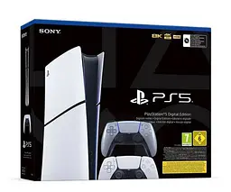 Ігрова консоль Sony PlayStation 5 Slim Digital Edition + DualSense Sterling Silver - мініатюра 5