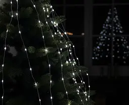 Гірлянда Chomik Оберемок струн 200LED холодний білий 10 х 2 м (LED1797) - мініатюра 3