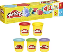 Набір маси для ліплення Набір Play-Doh Back to School, 5 баночок (G1860) - мініатюра 3