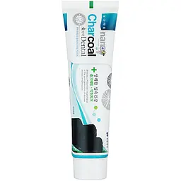 Зубна паста Hanil Chemical Nano Charcoal Dental Toothpaste зі сріблом та бамбуковим вугіллям 180 г - мініатюра 2