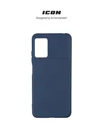 Чехол ArmorStandart ICON для Xiaomi Poco M5 Blue (ARM62972) - мініатюра 3