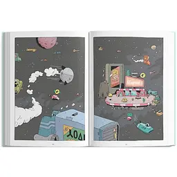 Дитяча книга Блим-Блим Космічний поштар Том 2 Грабіжники на мотоциклах - Ґійом Перро (9786178019020) - мініатюра 3