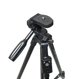 Штатив тринога NeePho NP-8810 не знімний майданчик + тримач + пульт + чохол (50-150см) Чорний - мініатюра 4