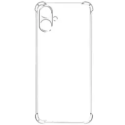 TPU чохол GETMAN Ease logo посилені кути Full Camera для TECNO Spark Go 2 (KM4) Безбарвний (прозорий) - мініатюра 2